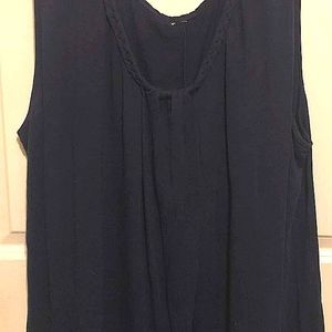 Dark navy blue tank top